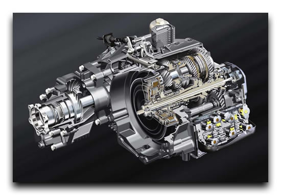 DSG Gearbox Cut Away